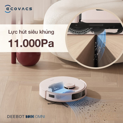 Robot hút bụi lau nhà Ecovacs Deebot T30 Omni – Best Seller