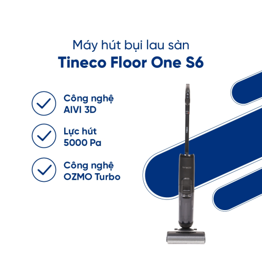 Máy hút bụi lau nhà cầm tay Tineco Floor One S6