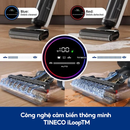 Máy hút bụi lau nhà cầm tay Tineco Floor One S6