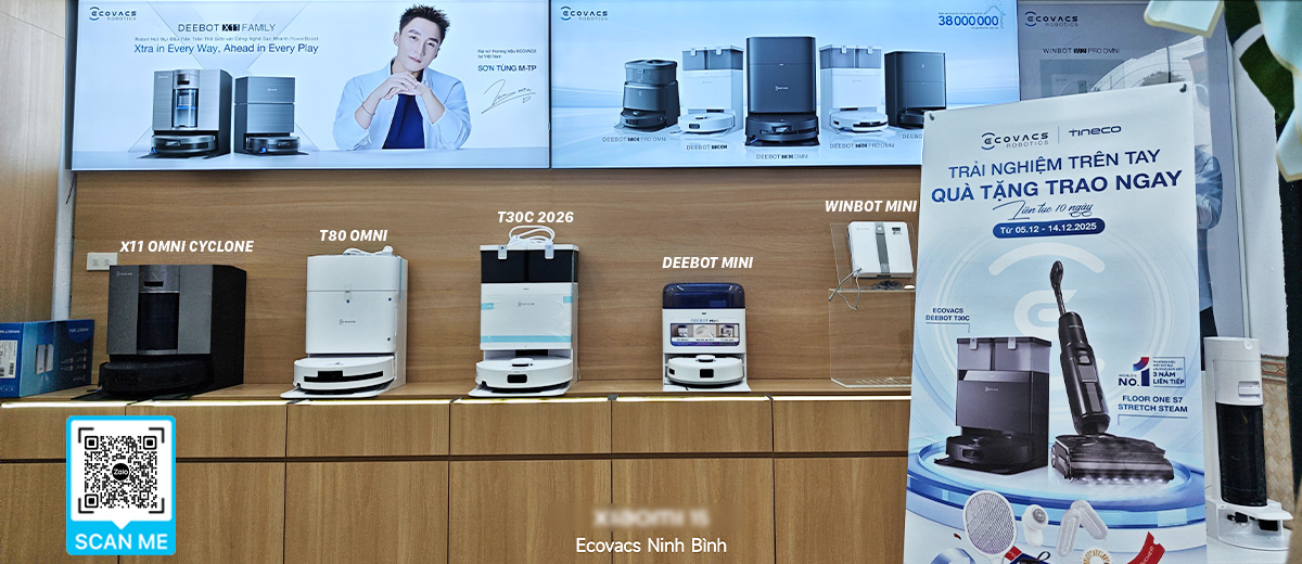 So Sánh Các Mẫu Robot Hút Bụi Ecovacs Deebot: Hướng Dẫn Chọn Mua Năm 2025