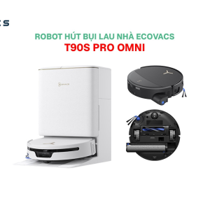 Robot hút bụi lau nhà Ecovacs Deebot T90S Pro Omni